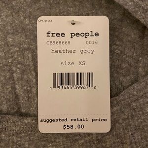 *New with Tags* Free People Cut Out Shirt